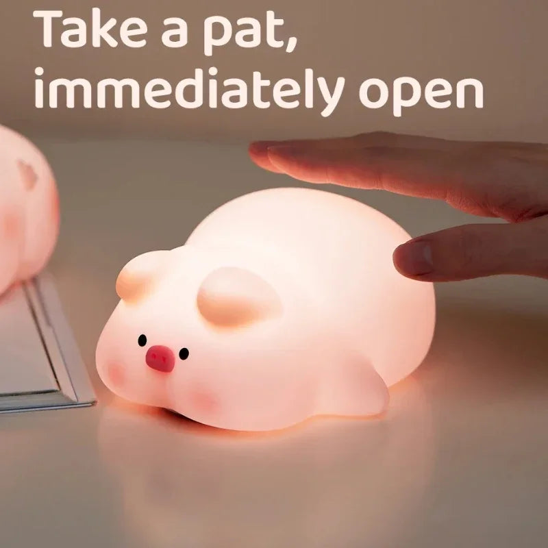 Snuggly Piggy / Hippo Glow Light