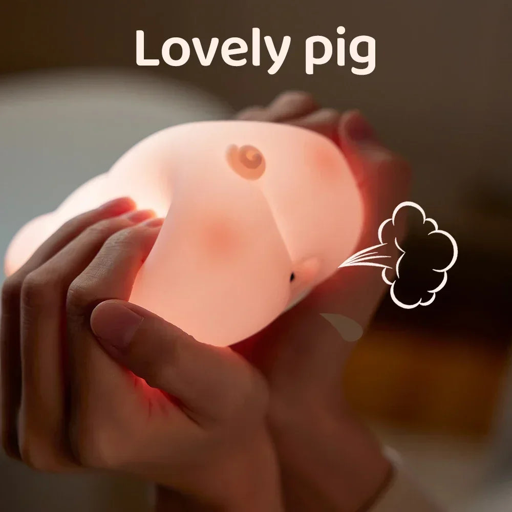 Snuggly Piggy / Hippo Glow Light