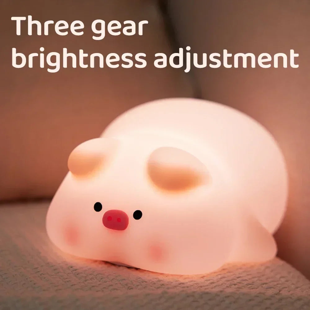 Snuggly Piggy / Hippo Glow Light