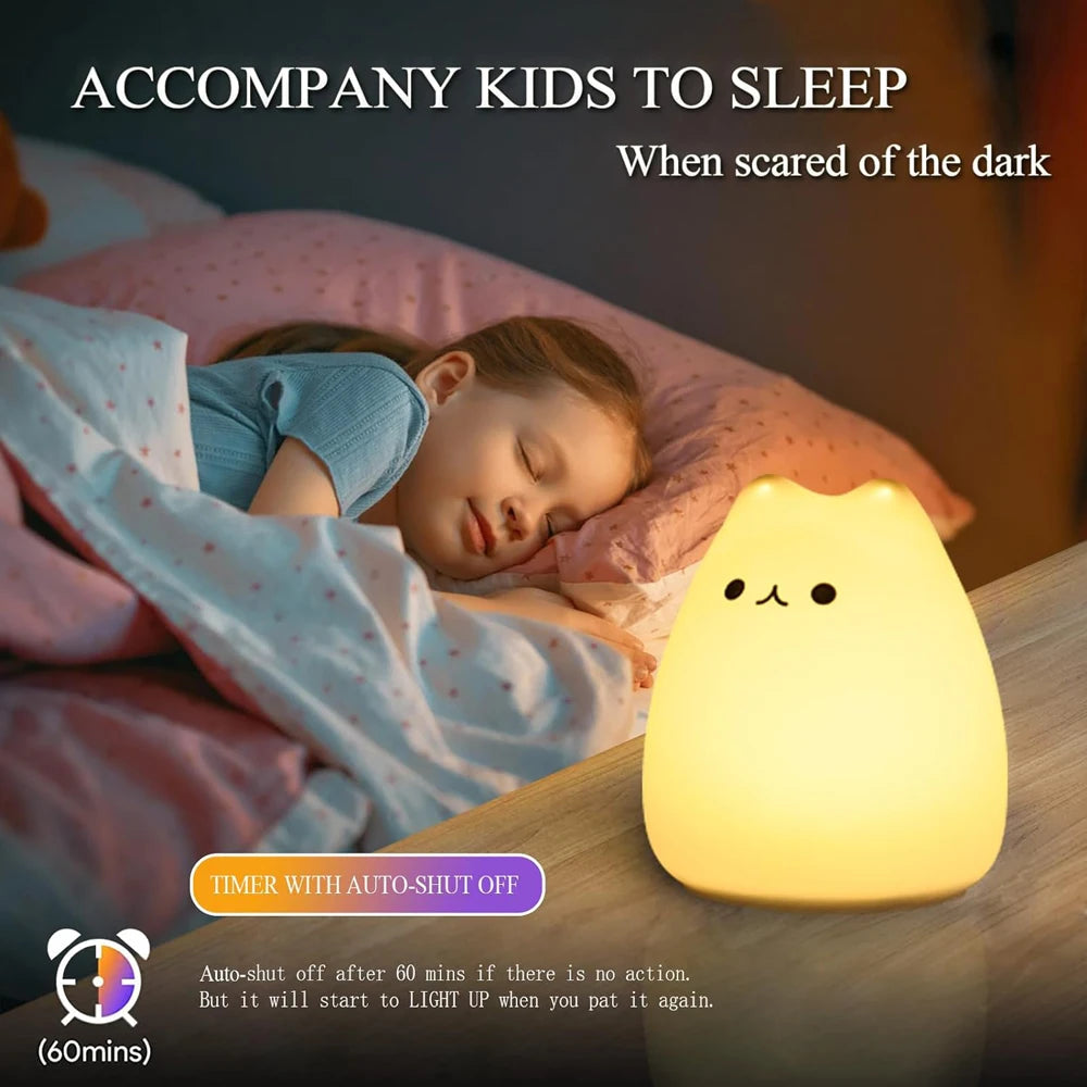 Cozy-Kitty Glow Lamp